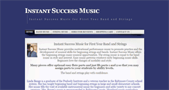 Desktop Screenshot of instantsuccessmusic.com